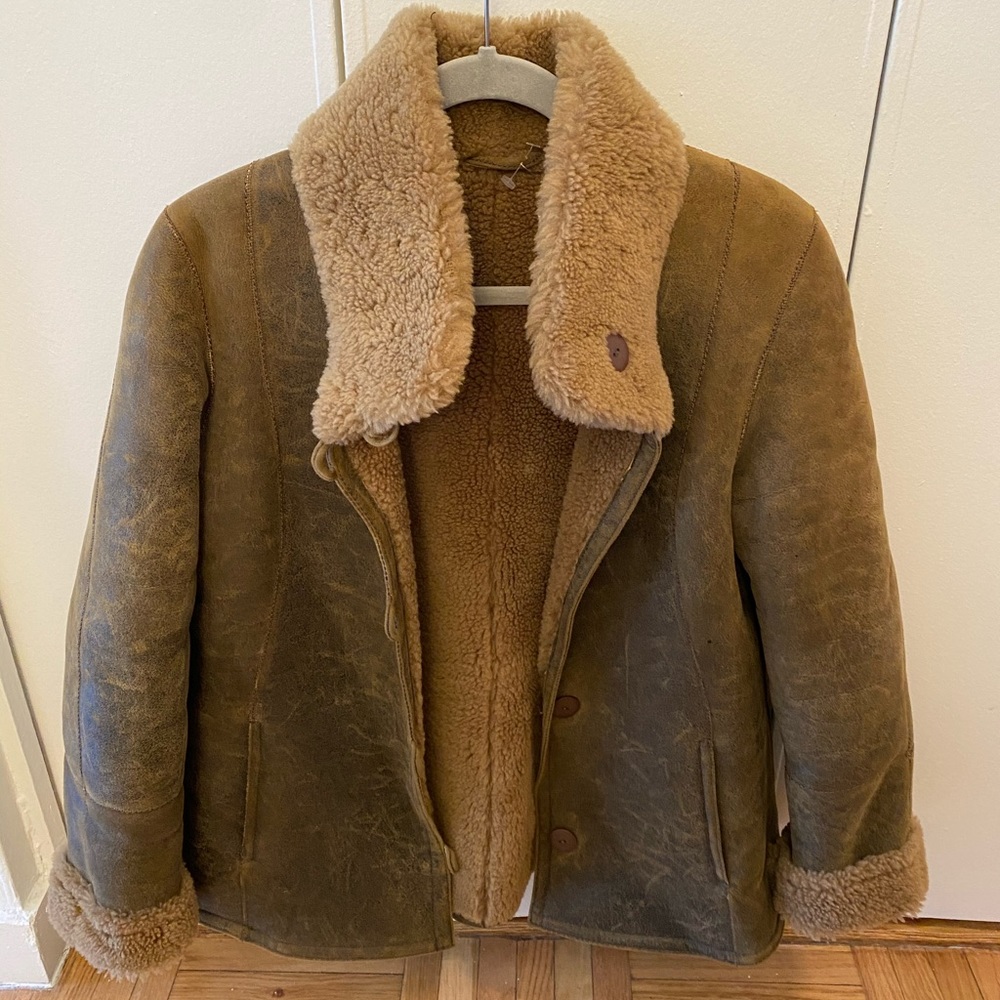 Hide society Genuine Shearling jacket